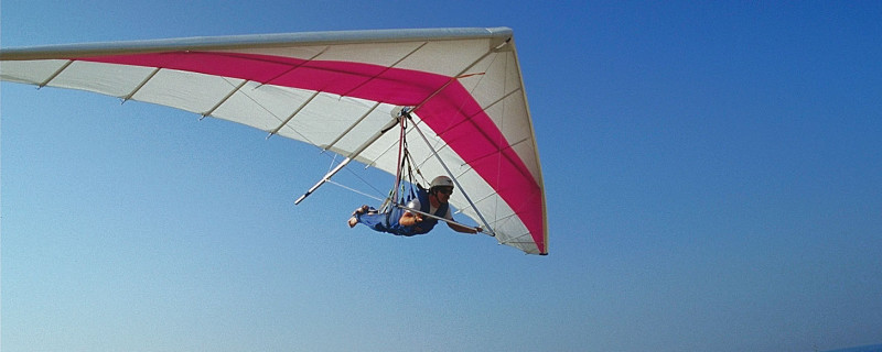 Hang Glider at Jockeys Ridge State Park